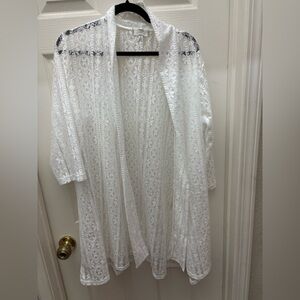 White Lace Kimono